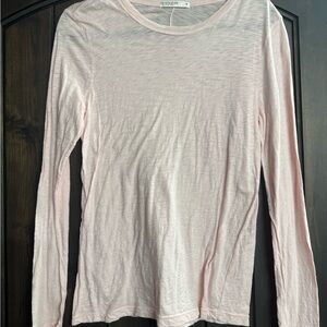 Stateside Light Pink Long Sleeve Tee